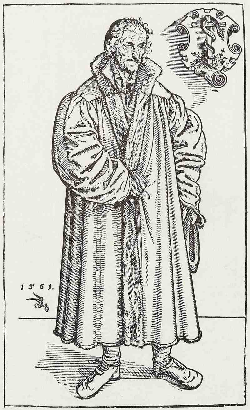 Portrait of Philipp Melanchthon, Lucas Cranach the Younger