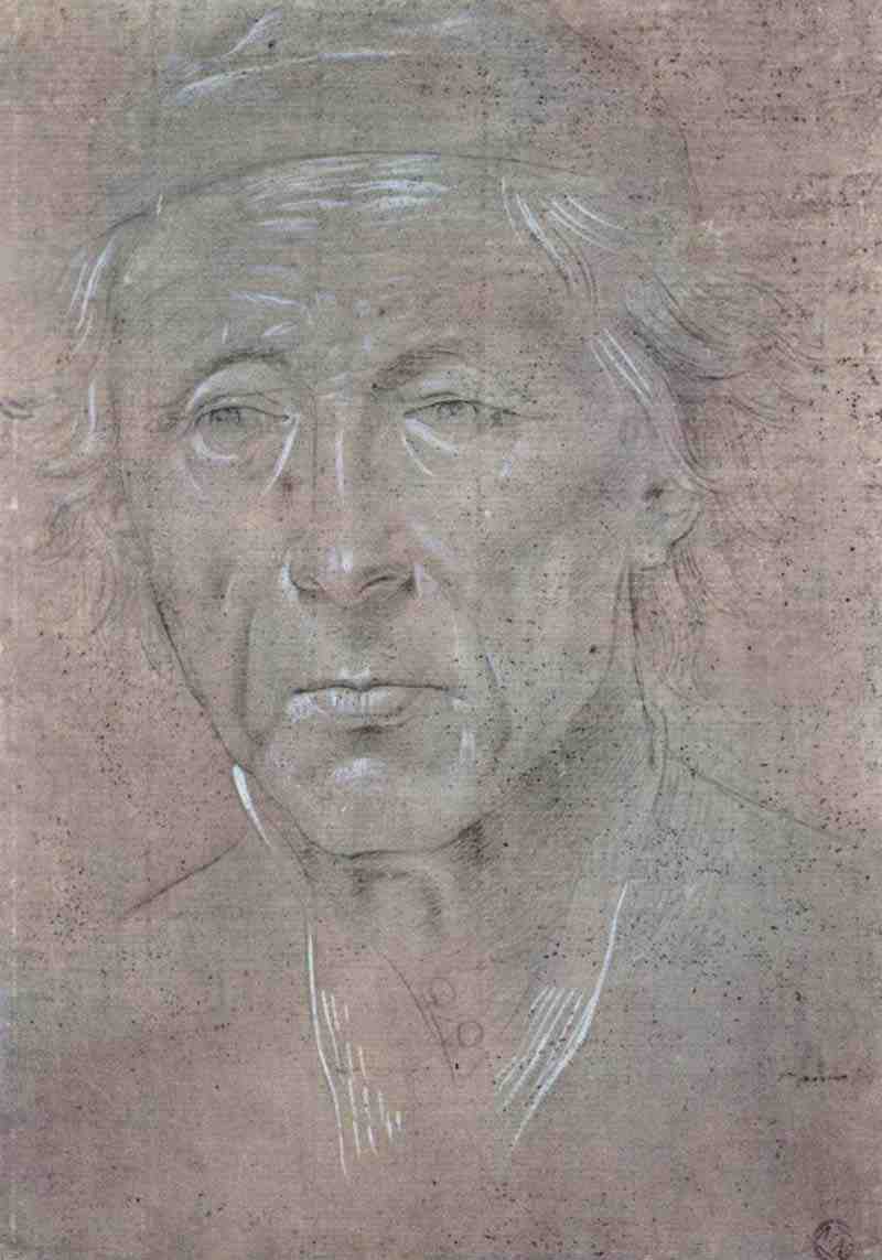 Portrait of an old man, Lorenzo di Credi