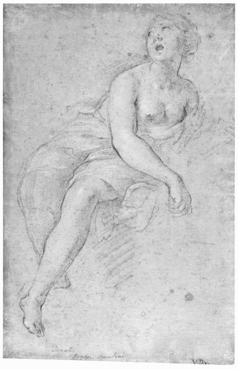 Female Figure with Bared Breast. Vincenzo Dandini
