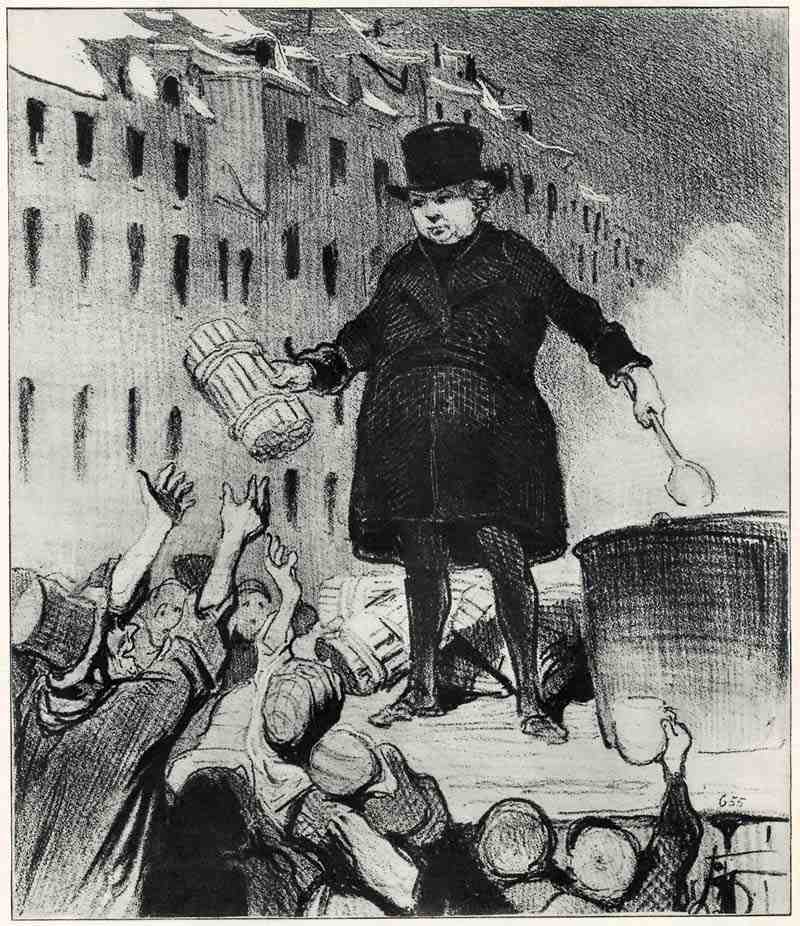 Charity, Honore Daumier