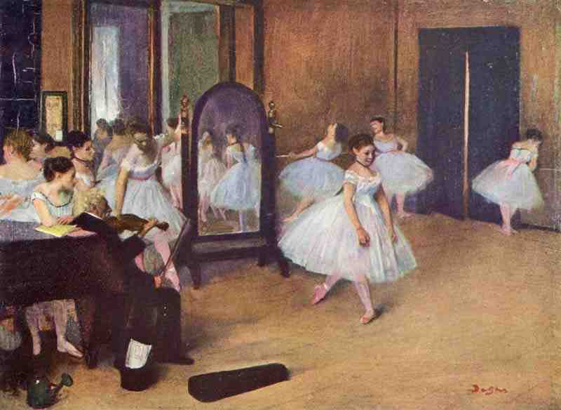 he dance hall, Edgar Degas