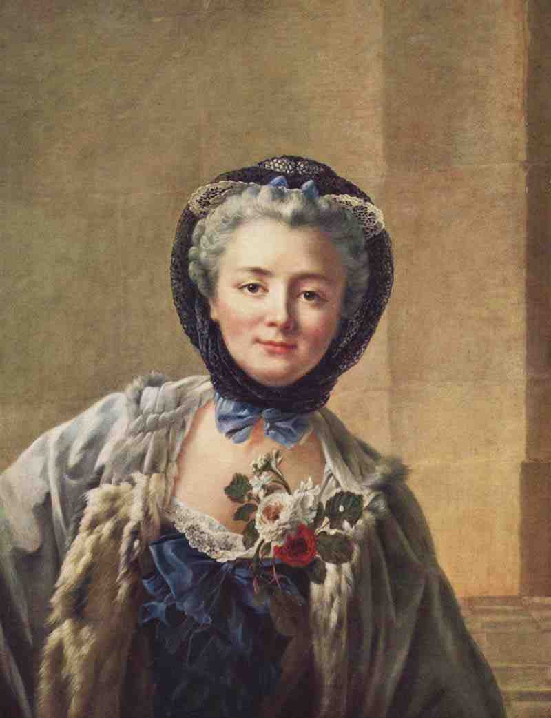 Portrait of Anne-Marie Françoise Doré. François Hubert Drouais