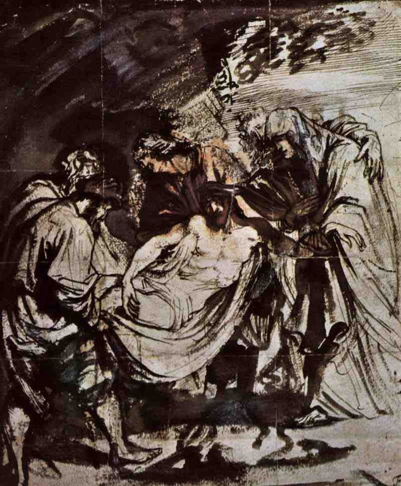 The Entombment, Anthony van Dyck