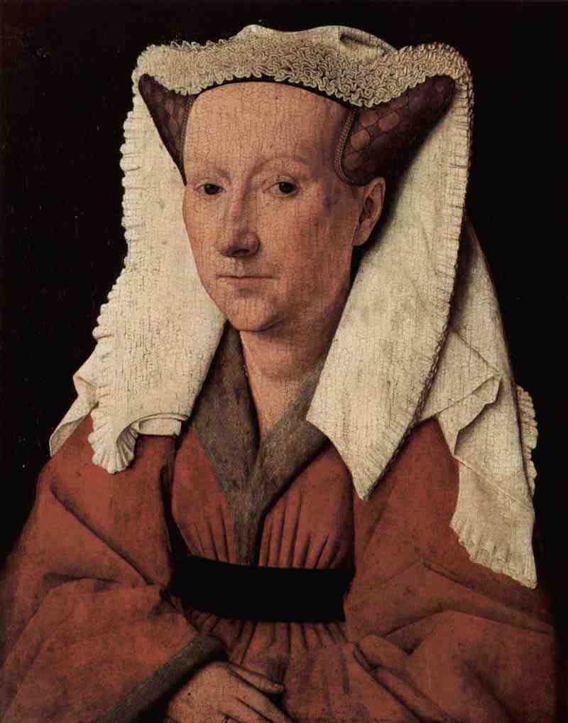 Portrait of Margaretha van Eyck, wife of Jan van Eyck, Jan van Eyck