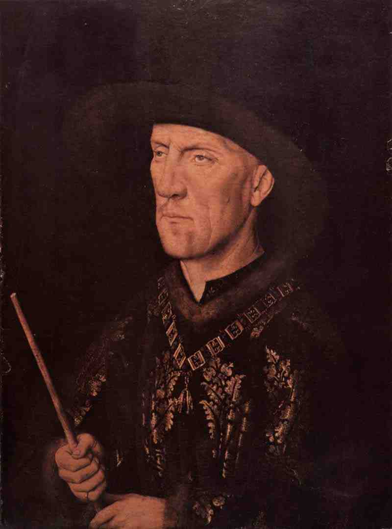 Portrait of Baudouin de Lannoy, Jan van Eyck