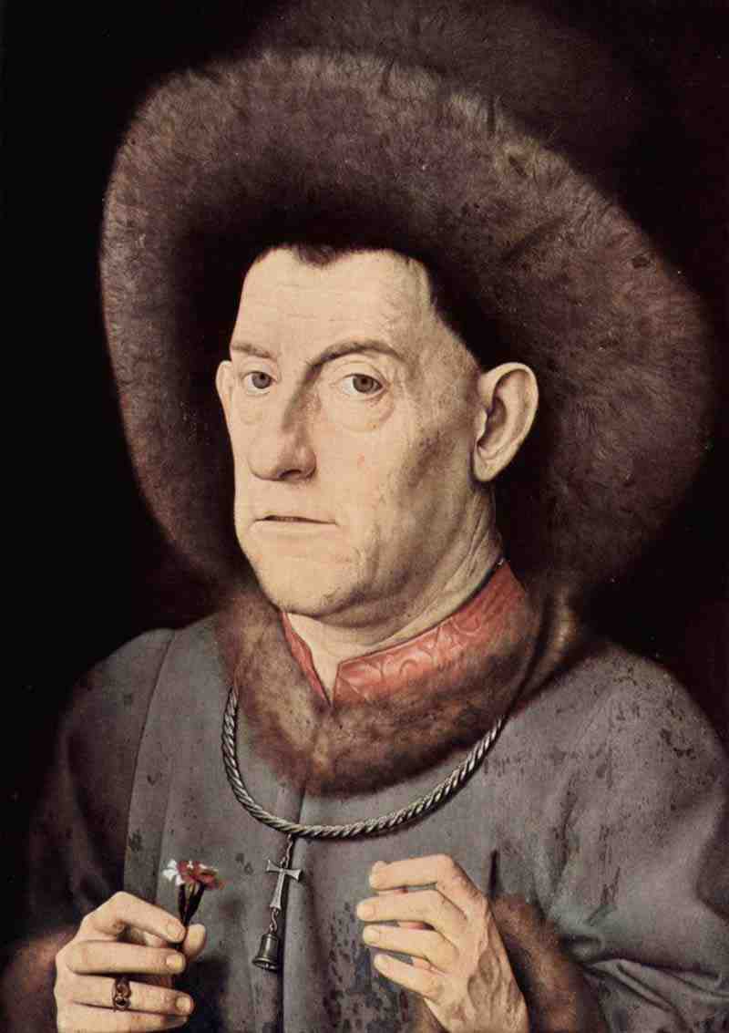 Portrait of a man of Garofano, Jan van Eyck