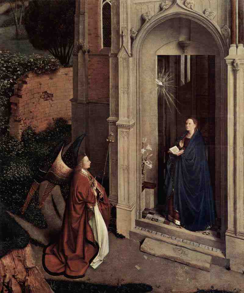 Annunciation, Jan van Eyck