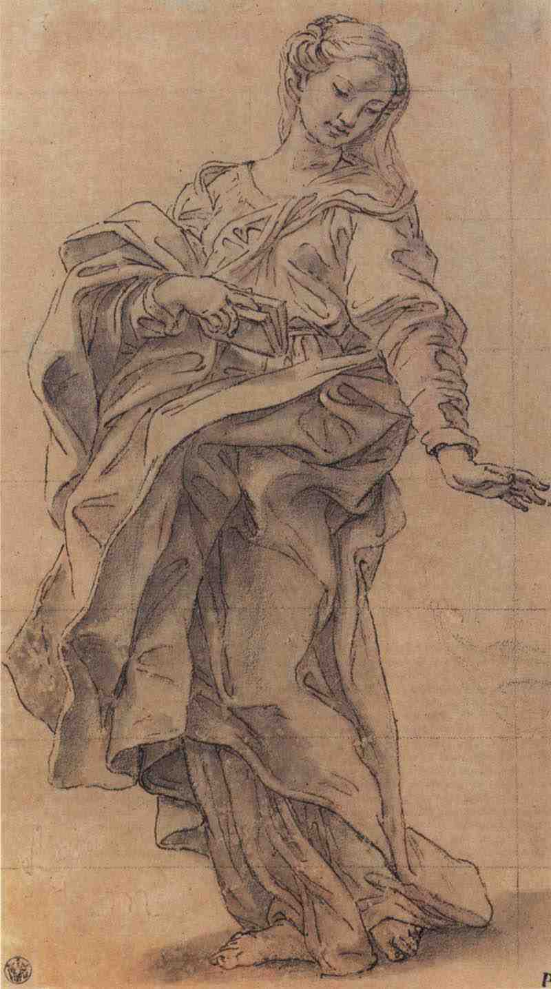 Mary of the Annunciation, Giovanni Battista Gaulli