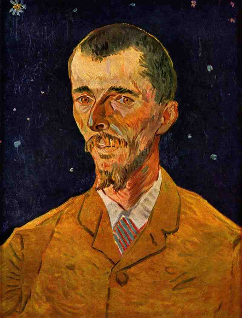 Portrait of Eugène Boch, Vincent van Gogh