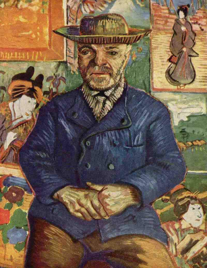 Portrait of Père Tanguy, Vincent van Gogh