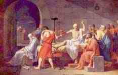 Death of Socrates</a>, Jacques-Louis David