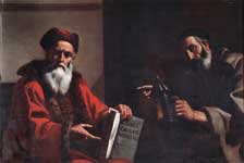Diogenes und Platon