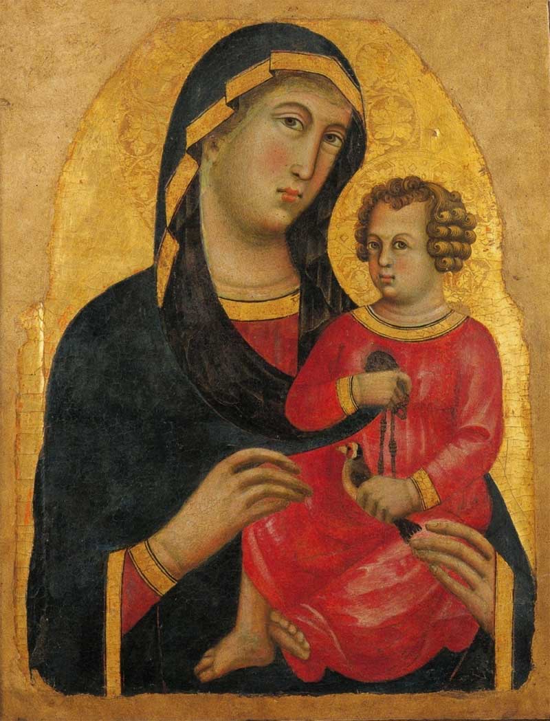 Virgin and Child. Memmo di Filipuccio