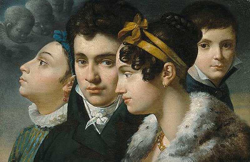 Family Portrait. Merry-Joseph Blondel