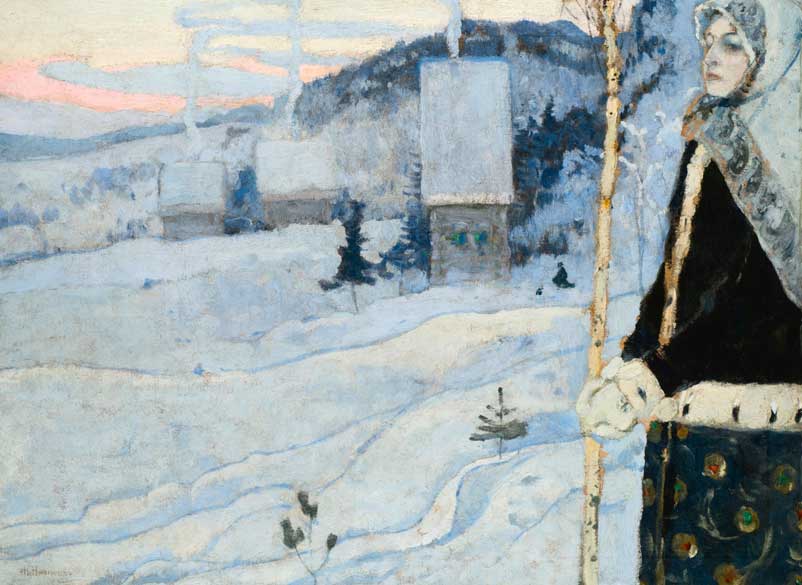 Winter. Mikhail Vasilievich Nesterov