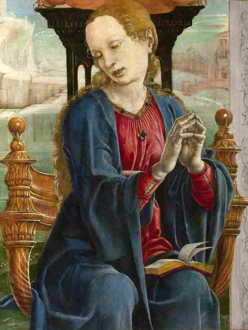The Virgin Annunciate. Cosimo Tura