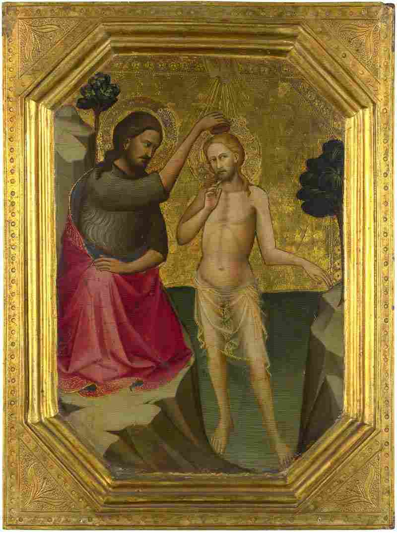The Baptism of Christ. Lorenzo Monaco