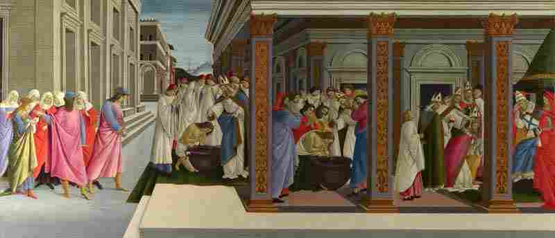 Four Scenes from the Early Life of Saint Zenobius. Sandro Botticelli