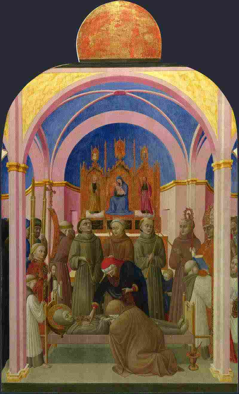 The Funeral of Saint Francis. Sassetta