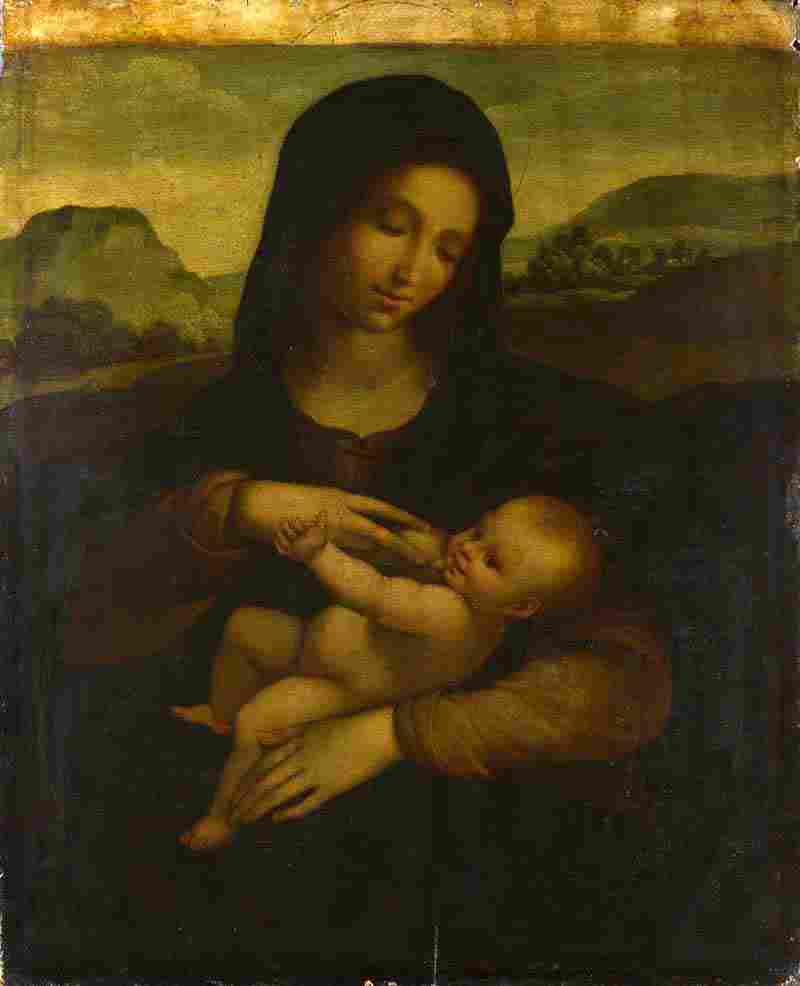 The Madonna and Child. Attributed to Sodoma