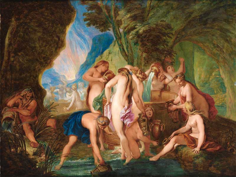 The Danaides in Hell. Nicolas Bertin