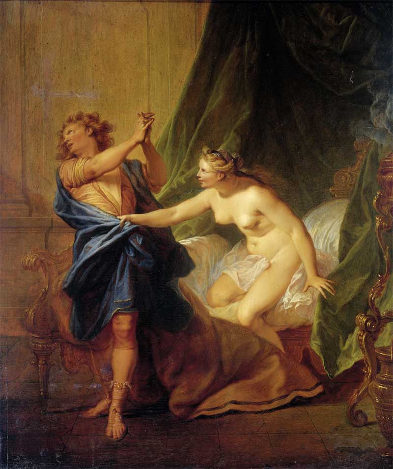 Joseph and Potiphar's wife. Nicolas Bertin
