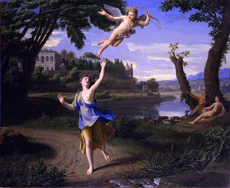 Cupid and Psyche . Nicolas Colombel