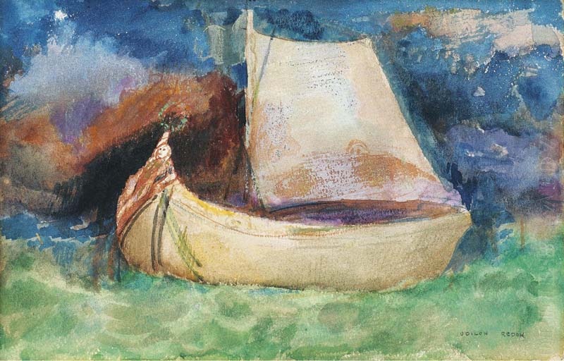 The Boat, Odilon Redon