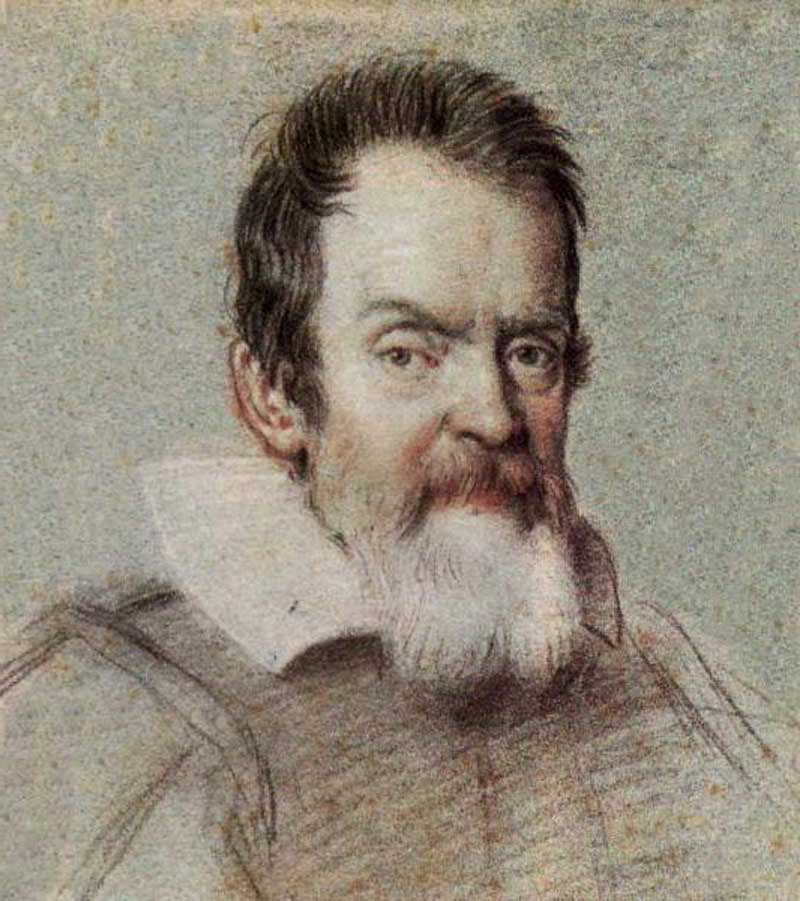 Galileo Galilei. Ottavio Leoni