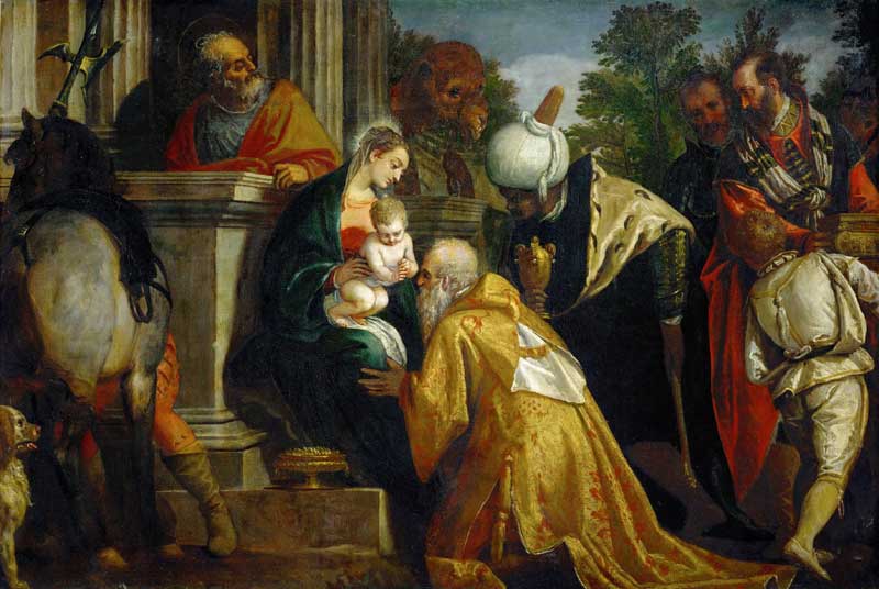 The Adoration of the Magi. Paolo Veronese