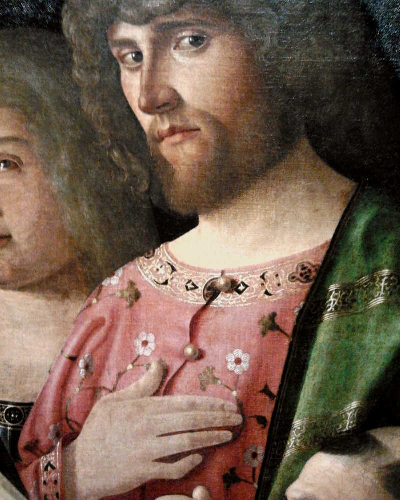 Lamentation of Christ , detail,  Pasqualino Veneto /  Pasqualino Veneziano