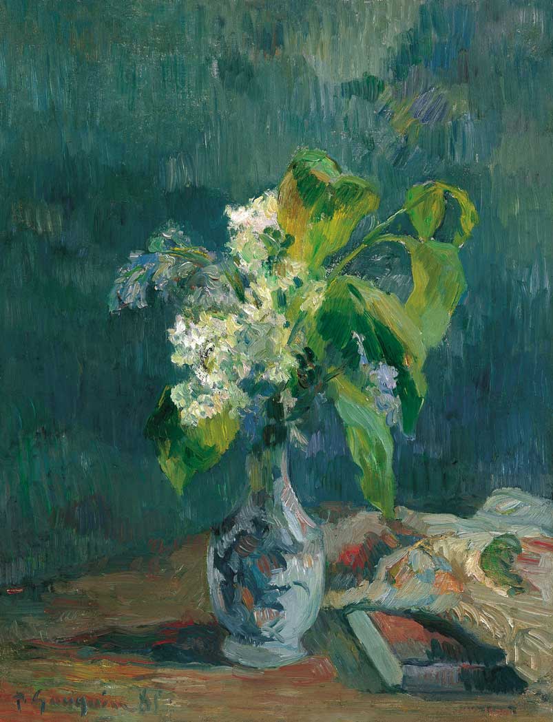 Lilacs. Paul Gauguin