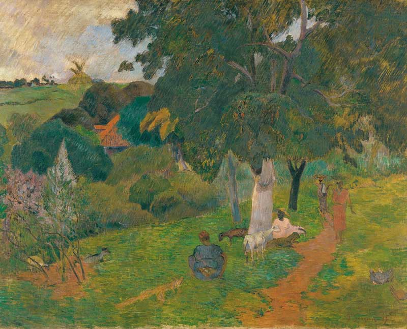 Coming and Going, Martinique. Paul Gauguin