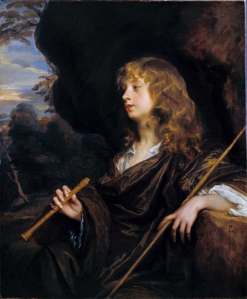 A Boy as a Shepherd . Sir Peter Lely