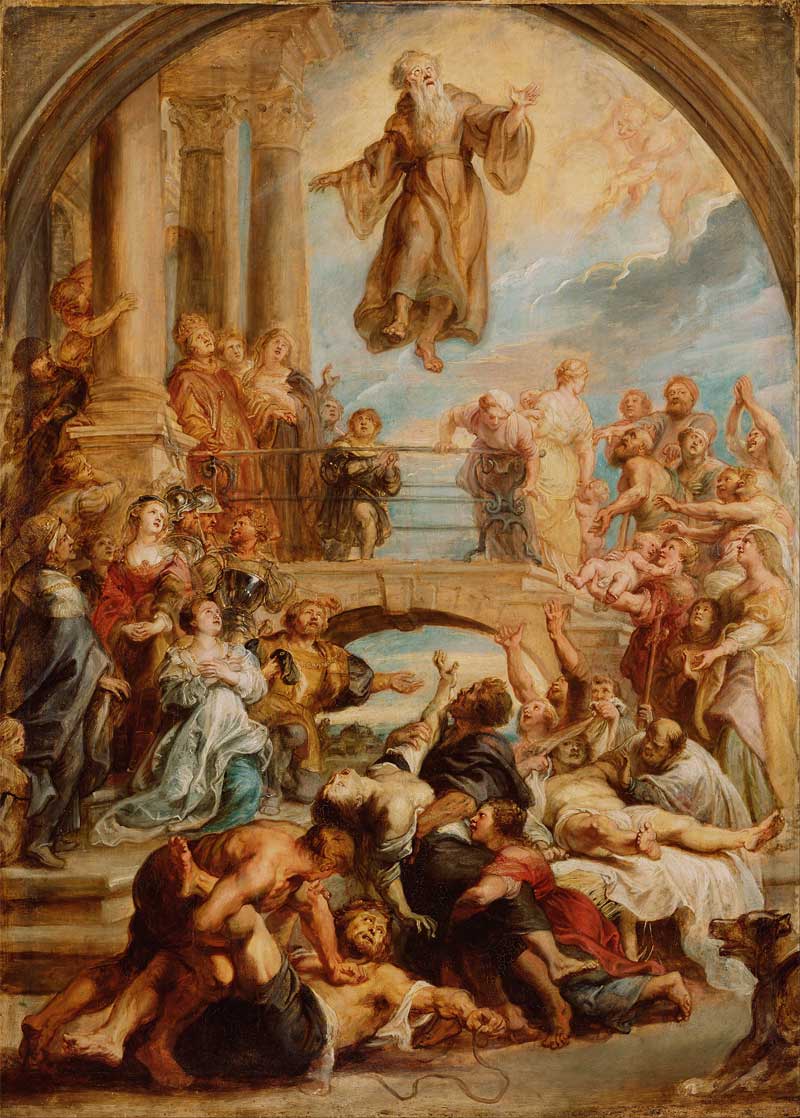 The Miracles of Saint Francis of Paola, Peter Paul Rubens
