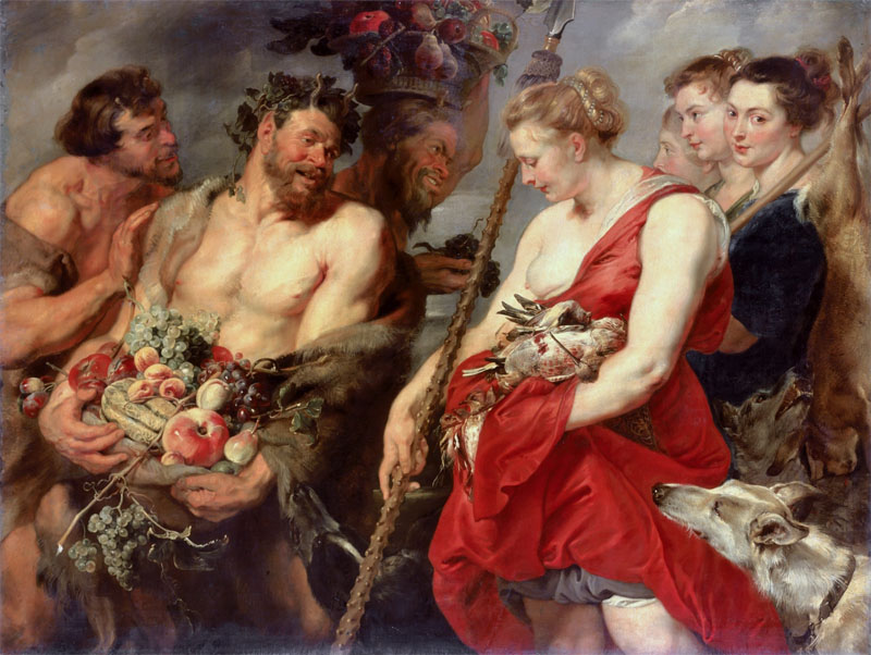 Diana Returning from Hunt, Peter Paul Rubens