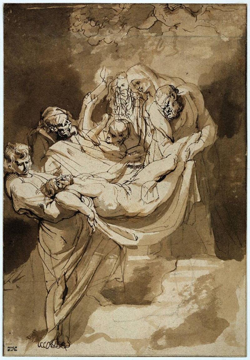 Entombment, Peter Paul Rubens
