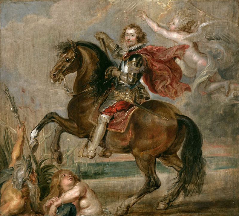 Equestrian Portrait Of The Duke Of Buckingham, Peter Paul Rubens