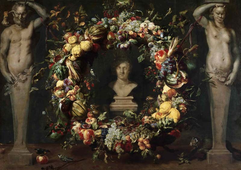 Still Life with Terms and a Bust of Ceres. Frans Snyders