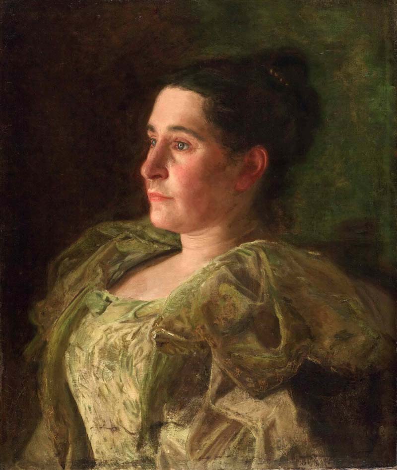 Portrait of Mrs. James Mapes Dodge (Josephine Kern). Thomas Eakins