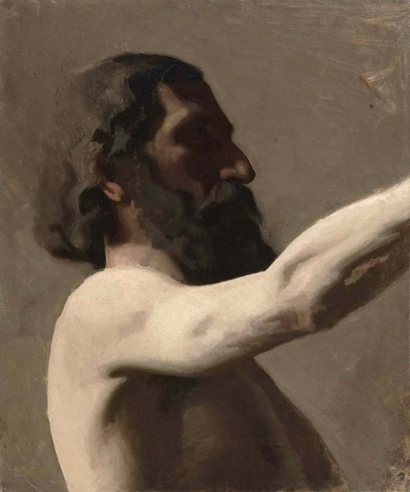Study of a Nude Man. Thomas Eakins
