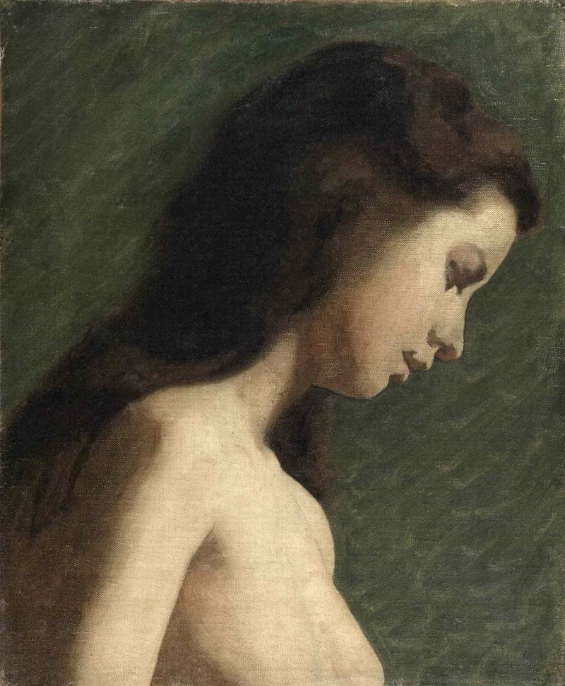 Study of a Young Woman. Thomas Eakins