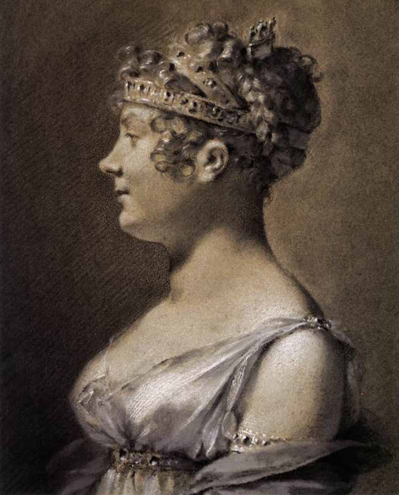 Portrait of Princess Talleyrand. Pierre-Paul Prud'hon