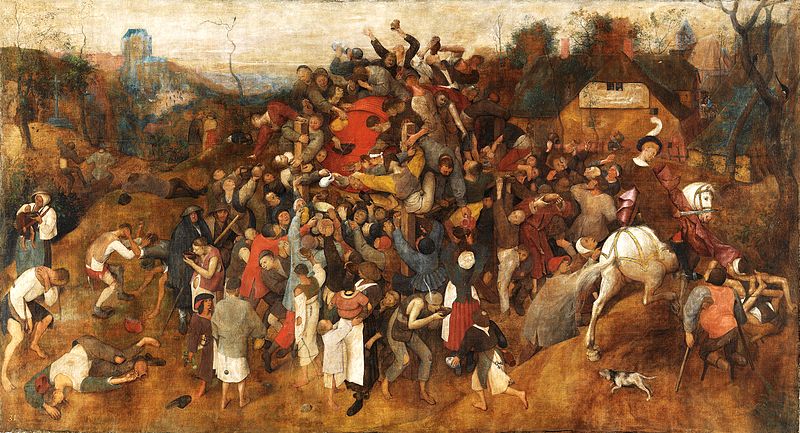 The Wine of Saint Martin's Day , Pieter Bruegel the Elder