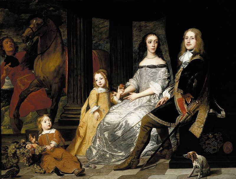 Portrait of Philips van de Werve and His Wife . Pieter Thijs