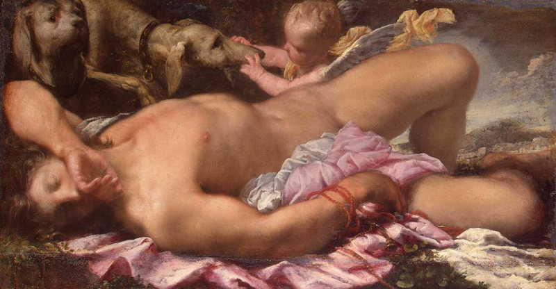 Sleeping Endymion. Pietro Liberi