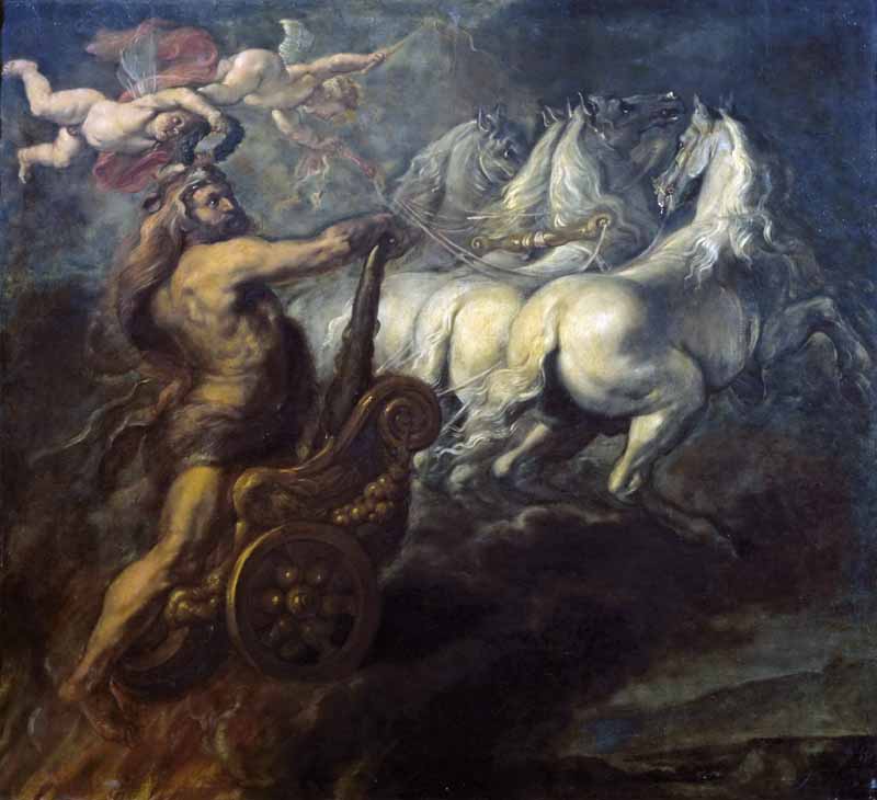 The Apotheosis of Hercules, Jean Baptiste Borrekens
