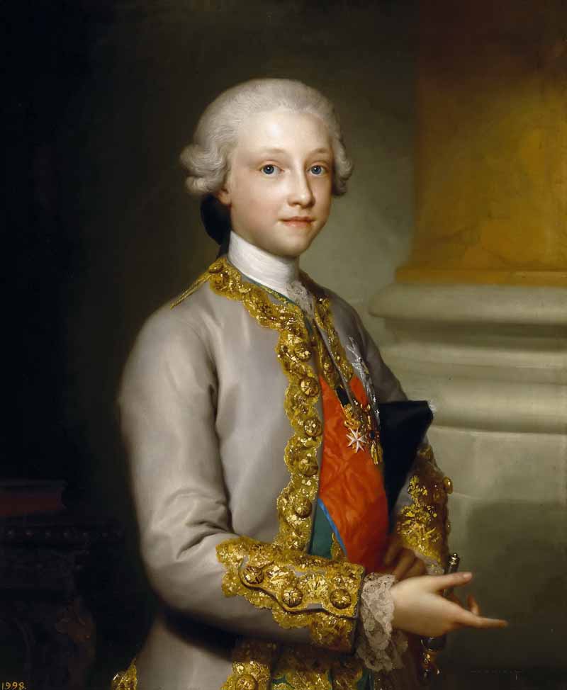 Gabriel de Bourbon , Infante of Spain, Anton Raphael Mengs
