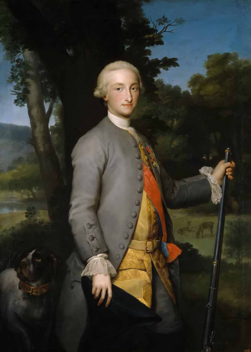 Charles IV, Prince of Asturias, Anton Raphael Mengs