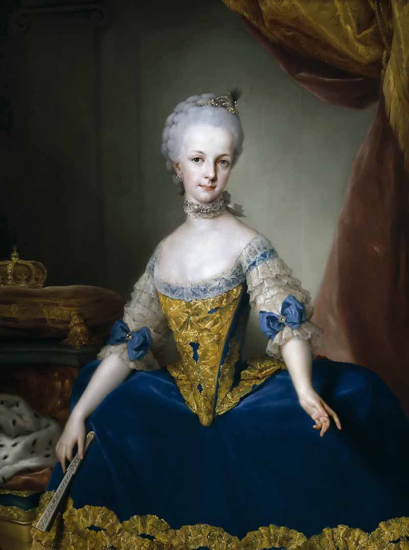 Maria Josepha Lorraine, Archduchess of Austria, Anton Raphael Mengs